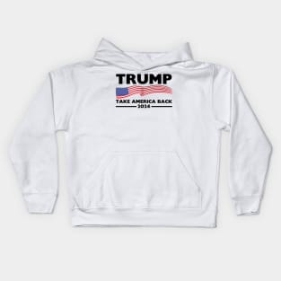 Trump 2024 Take America Back Trump 2024 Kids Hoodie